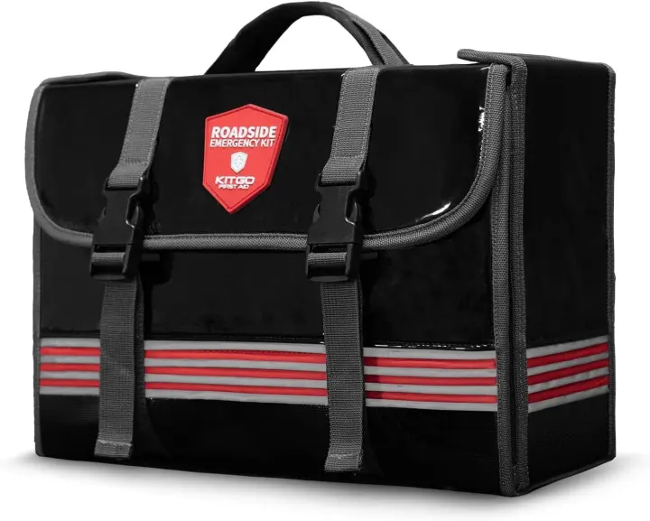 126-Piece Car Emergency Kit — Complete Roadside Safety Set