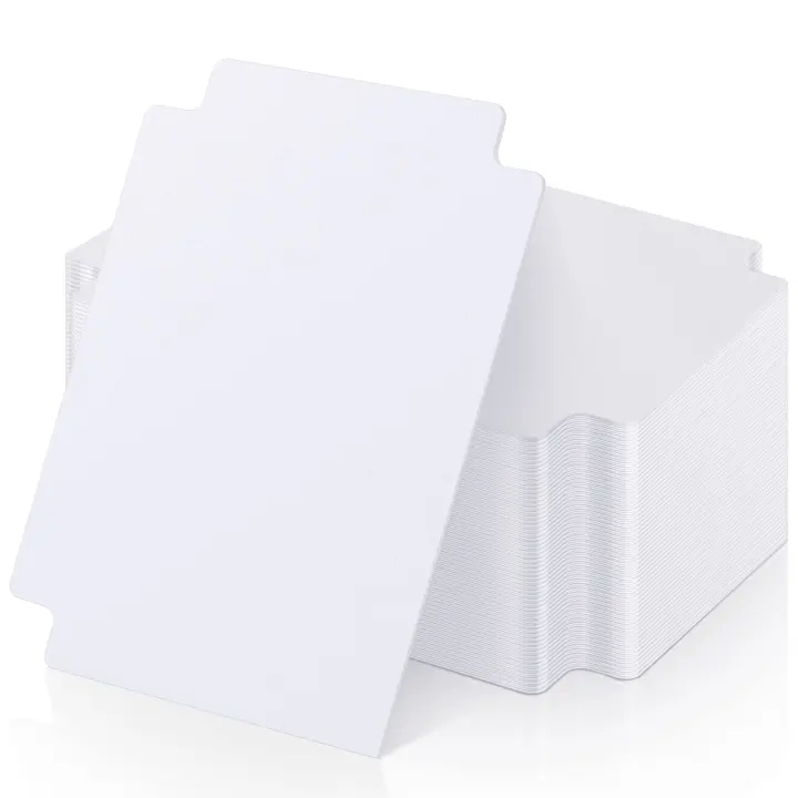 60-Pack Blank Trading Card Dividers with Tabs — 2.71 x 3.8 in
