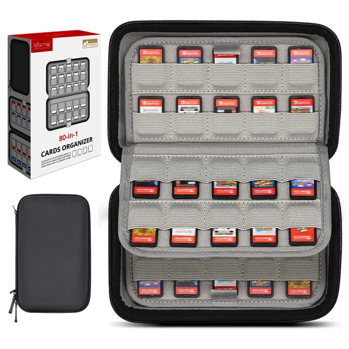 80-Slot Game Card Case for Nintendo Switch & Switch 2
