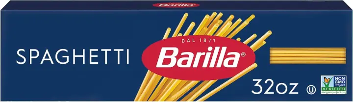 Barilla Spaghetti Pasta — 32 oz, Non‑GMO & Kosher