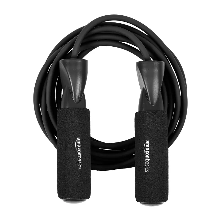 Basic Jump Rope for Cardio & HIIT — Ball-Bearing Handles, 118 in