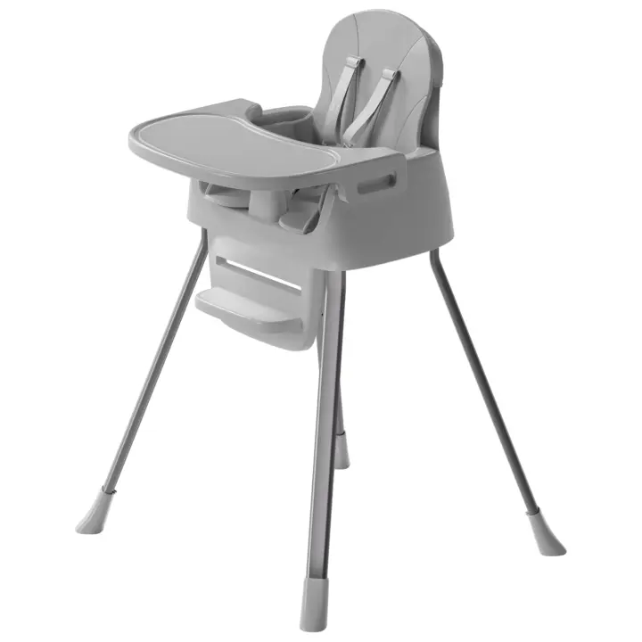 CheerKid 4-in-1 Convertible Baby High Chair with Tray