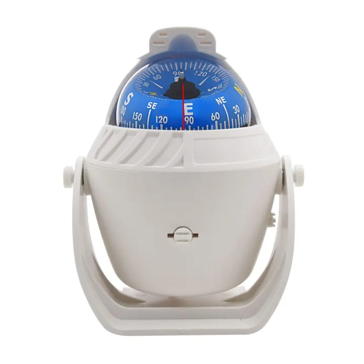 Flush-Mount Illuminated Compass for Boat & Vehicle Dash