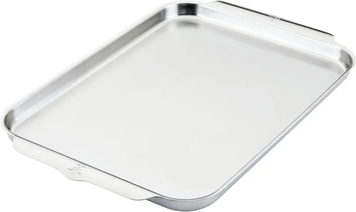 Hestan Tri‑Ply Stainless Half Sheet Pan — 18 x 13-Inch Cooking Surface