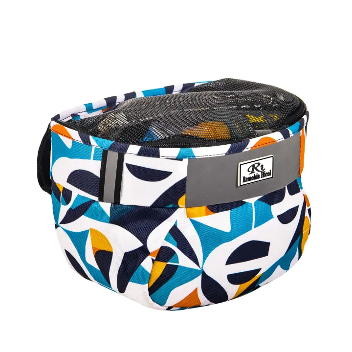 Kids Waterproof Handlebar Basket with Zipper for Bikes & Scooters