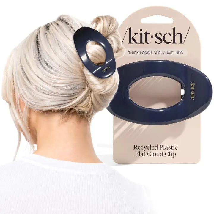 Large Flat Claw Hair Clip — Blue Orchid (1-Pack)