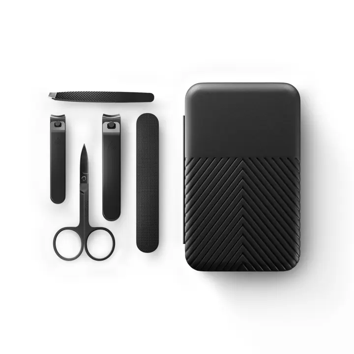 MANSCAPED Shears 3.0 — 5-Piece Men's Nail Grooming Travel Kit