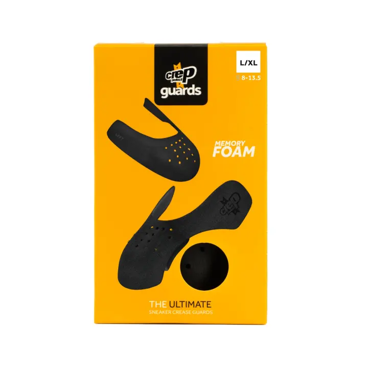Memory-Foam Sneaker Crease Protectors — Large (US 8–13.5, 1 Pair)