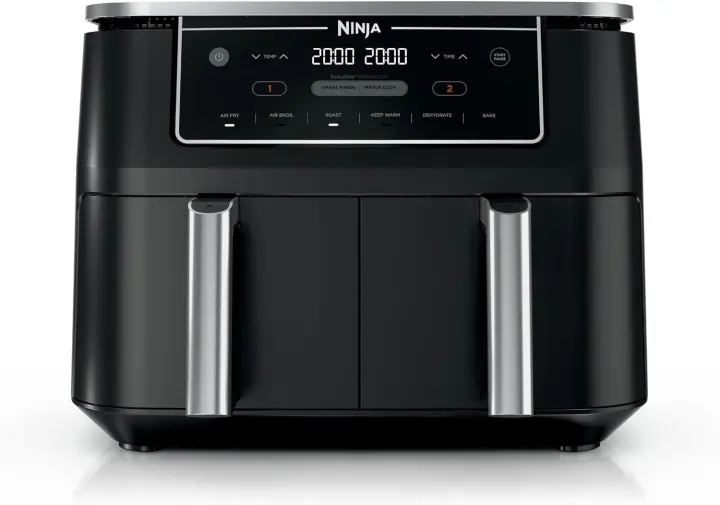Ninja Foodi DualZone 10-Quart Air Fryer — 2x5-Qt, 6-in-1