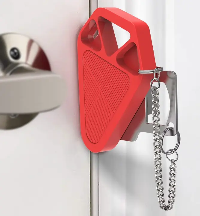 Portable Travel Door Lock — Internal Latch for Hotel & Home Security
