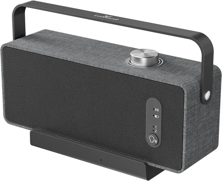 Portable TV Speaker & Sound Amplifier for Seniors — Dialogue Enhancer