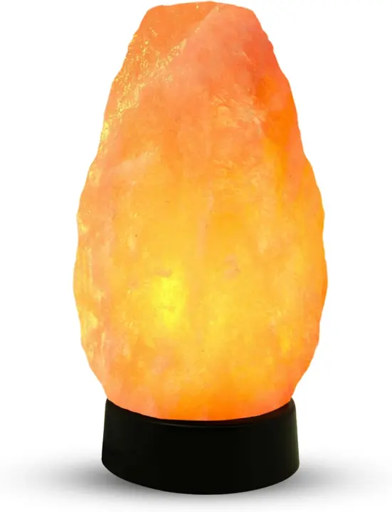 USB Multicolor Himalayan Salt Lamp with Plastic Base